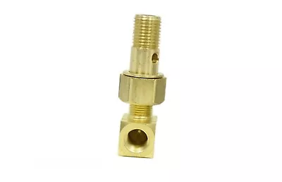 $7.99 • Buy Fuel Pressure Gauge Adapter Banjo Bolt 1/8  Npt For Fits Honda & Acura 