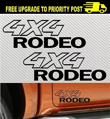 For HOLDEN RODEO Ra Tf DECAL 4X4 4WD X2 Stickers • $7.99