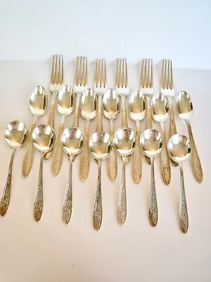 Wedgwood By International Silver Co. STERLING SILVER FLATWARE 20 Pieces Total • $1150.14