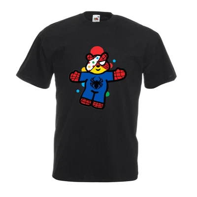 £6.49 • Buy Kids Men Women Spotty Spider Man Pudsey Bear T-Shirt Charity Children In Need