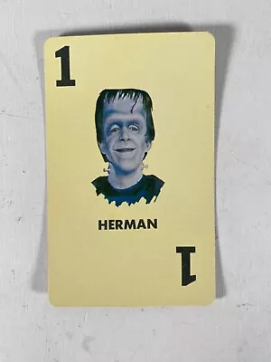 1964 Milton Bradley The Munsters Game Replacement Card 2 Herman • $6.64