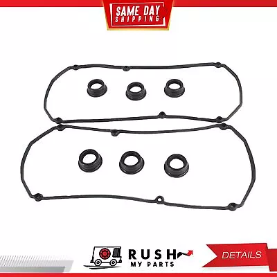 06-12 Valve Cover Set Gasket (w/Grom) For Mitsubishi 3.8L V6 SOHC 24v DNJ VC169G • $13.99