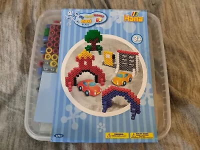 My First Hama Maxi Beads & Pegboard 600 Beads New In Tub • £18.99