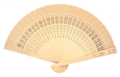 126 Pieces Vintage Spanish Folding Wood Hand Fans • $15.99