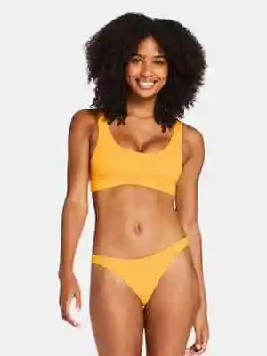 MSRP $110 Vitamin A Womens Sienna Tank Bikini Top ONLY Orange Size Small/6 • $28.19