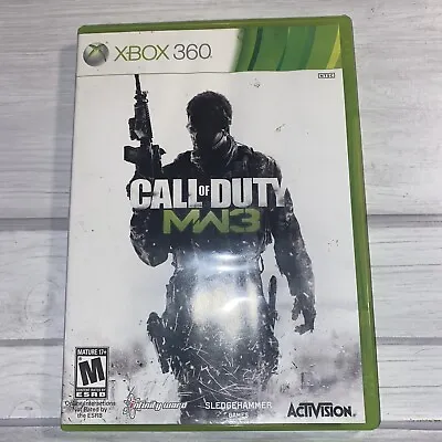 $6.40 • Buy Call Of Duty Modern Warfare 3 Xbox 360 2011 Includes Case Instruction Booklet