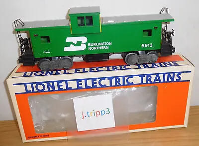 Lionel 6-6913 Burlington Northern Bn Extended Vision Caboose Train O Gauge Green • $64.95