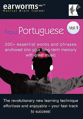 Learn To Speak Portuguese - Vol 1. 200+ Essential Words/Phrases. SEALED. • £14.99