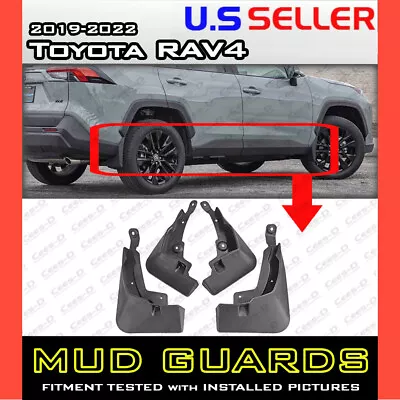 MUD GUARDS For 19 20 21 22 23 Toyota RAV4 / Mudguards Splash Flaps • $34.95