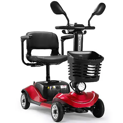 4 Wheels Mobility Scooter Power Wheelchair Folding Electric Scooters Home Travel • $569