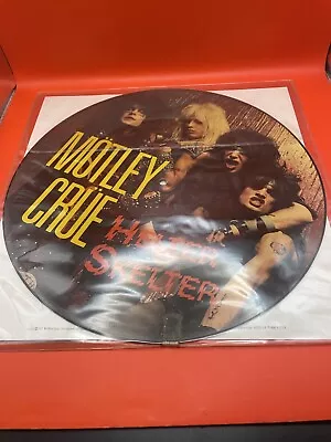 Motley Crue ‎– Helter Skelter (1984) Elektra ‎– 60395-1-H Picture Disc Rare • $48.36