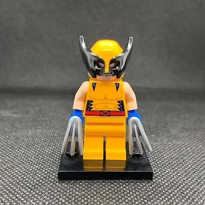 NEW LEGO Marvel Super Heroes Wolverine - Mask Blue Hands MINIFIGURE Sh805 X-men • $25.76