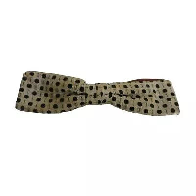 VTG HB Ormond Men's Bow Tie Brown Tan Dot • $16