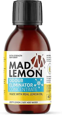 Mad Lemon Pet Odor Eliminator And Neutralizer - Industrial Strength 8oz • £8.99