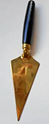 Vintage Mason's Masonic Miniature Trowel Bakelite Handle Letter Opener • $12.99