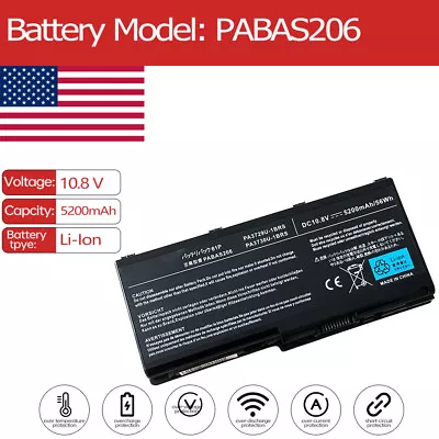 Laptop Battery For Toshiba Satellite P500-17U P500-17X P500-185 P500-18R • $27.95