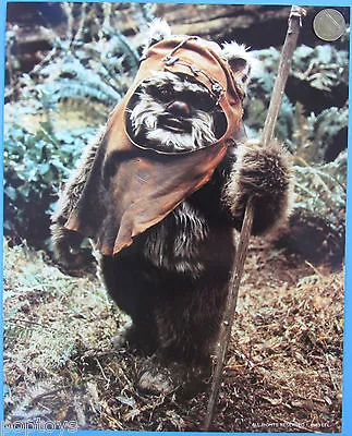 PHOTO STILL '83 Vintage Fan Club WICKET The EWOK Star Wars Fan Club Collectible • $9.99