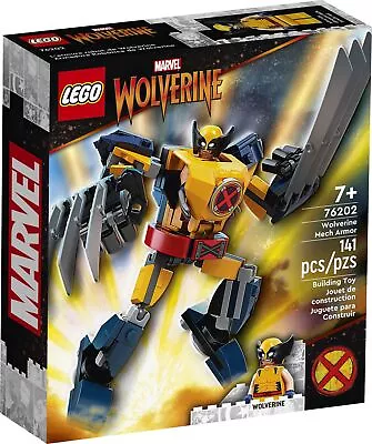 LEGO 76202 Marvel Super Heroes Wolverine Mech Armour - BRAND NEW SEALED - X-Men • $33.50