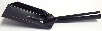 Black Metal Multi Purpose Coal Shovel - Ideal For Coal Gardening Poop Scoop • £5.59