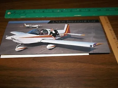 AG-5B American General Tiger Aircraft Fold-Out/Mailer • $3