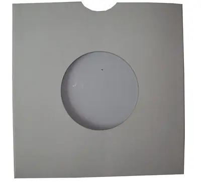 1000 7  White Card Record Sleeves / Masterbags +free24h • £119.99