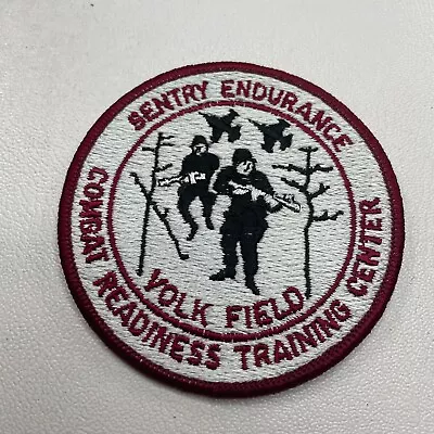 SENTRY ENDURANCE COMBAT READINESS TRAINING CENTER VOLK FIELD AIR BASE Patch T041 • $16.45