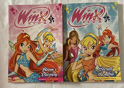 WINX Club Vol. 1 - & Vol 2 Paperback Bloom’s Discovery & Secrets Of Alfea • $32.22