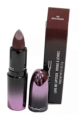 Mac Love Me Lipstick 408 BATED BREATH New In Box • $12.99