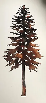 Forest Tree 22  Tall Metal Wall Art Accent • $42.98