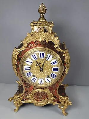 French Boulle Ormolu Mount Bracket Clock  • $2486.12