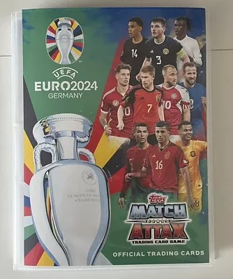 Match Attax Euro 2024 Almost Complete Binder Base Set & Promo Pack Exclusive • £3.06
