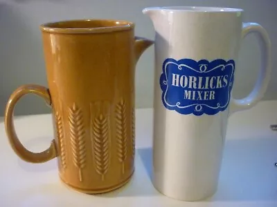 Rare Vintage Horlicks Mixer  Pitcher & Horlicks Blue Labelled Mixer  Pitcher . • £20.99