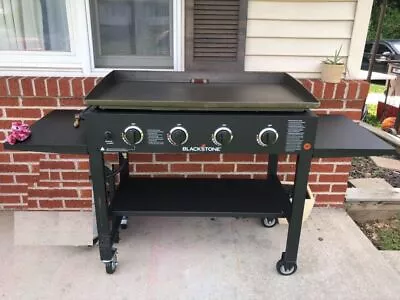 Blackstone Gas Griddle Grill Propane 36 In Cooking Station 4 Burner Backyard NEW • $362.62