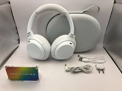 SONY Wireless Noise Canceling Headphones WH-1000XM4 Silent White Limited Color • $318.99