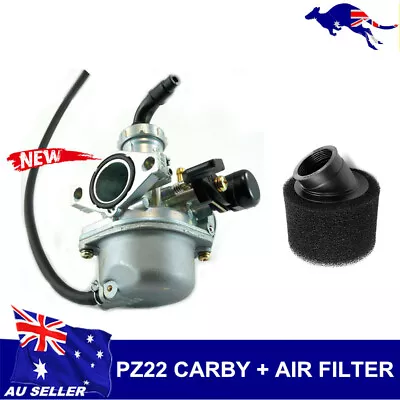 $28.76 • Buy  PZ22mm Cable Choke Carby Air Filter 50cc 90cc 110cc 125cc DIRT PIT PRO DUNE BIK