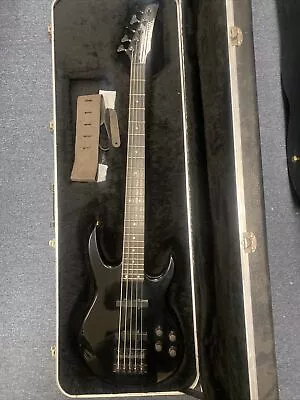 Carvin 5 String USA Bass Black Guitar Carvin Hard Case • $559