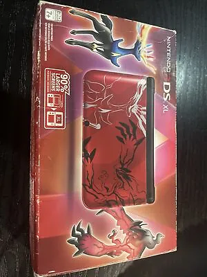 $485.99 • Buy Nintendo 3DS XL Pokemon X And Y Red Limited Edition Console Complete In Box CIB