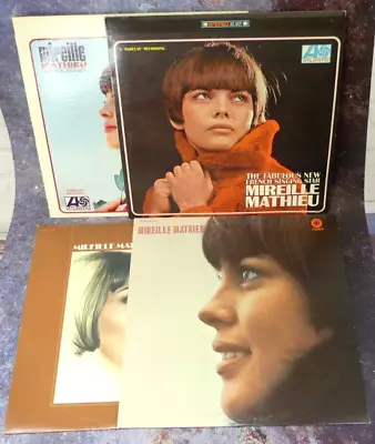 $26.79 • Buy Mireille Mathieu Lot Of 4 LPs -Fabulous New French Star, Olympia, Made In France