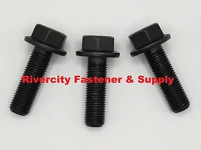 (3) 3/8-24x1-1/4 Grade 8 Hex Head Flange / Frame Bolt / Cap Screws 3/8-24x1-1/4 • $10.88