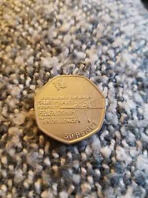 London Olympics Rowing 50p Coin Circulated • £1.99