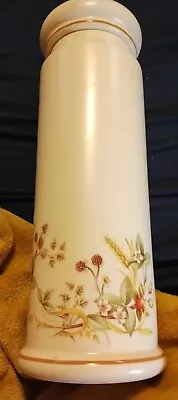  VINTAGE M&S ST MICHAEL AUTUMN LEAVES LARGE SPAGHETTI  PASTA JAR HOLDER Storage • £12