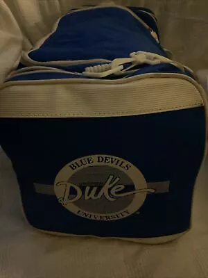 Duke Blue Devils. Duke University Vintage 1980s 23x12 Duffle Gym Travel Bag • $150