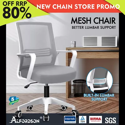 ALFORDSON Mesh Office Chair Executive Computer Gaming Racing Study Work Seat • $74.79