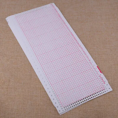 10pcs Blank Punch Card Fit For Brother Singer Knitting Machine KH860 KH890 • $15.37