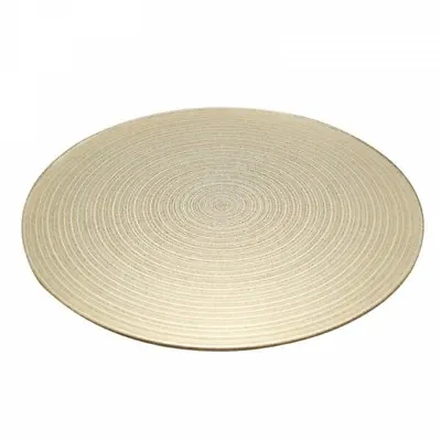 New Wedding Gold Swirl Mirror Candle Plate / Place Mat Centre Piece 20cm • £10