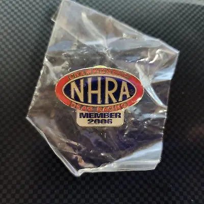 Nhra Championship Drag Racing Member 2006 Pin Sealed • $8.99