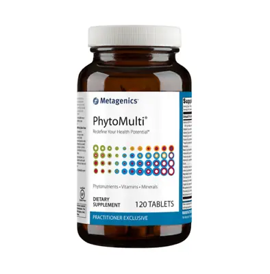 Metagenics PhytoMulti Without Iron 120 Tablets Expiration 10/2025 • $67.95