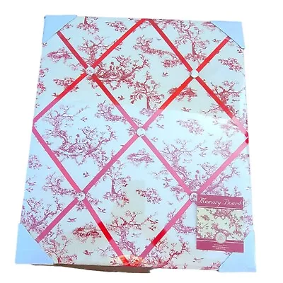 Memory Board Tri-Coastal Design Cream Red Woods NWT 21x18 DH227 • $18.99