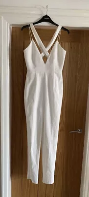 Missguided Jumpsuit White Size 8 • £10