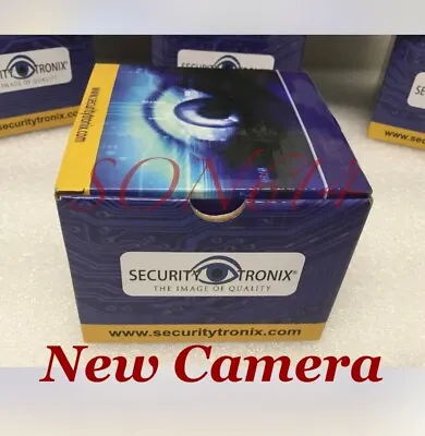 CCTV Color Camera 700TVL 3.6mm Surveillance Security Tronix ST-D700VP3.6-W NEW! • $14.90